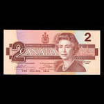 Canada, Banque du Canada, 2 dollars <br /> 1986
