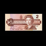 Canada, Banque du Canada, 2 dollars <br /> 1986