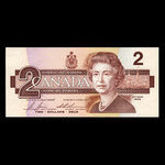 Canada, Banque du Canada, 2 dollars <br /> 1986