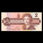 Canada, Banque du Canada, 2 dollars <br /> 1986