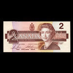 Canada, Banque du Canada, 2 dollars <br /> 1986
