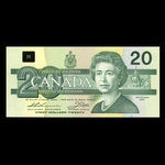 Canada, Banque du Canada, 20 dollars <br /> 1991