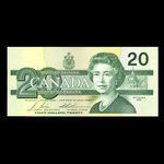 Canada, Banque du Canada, 20 dollars <br /> 1991