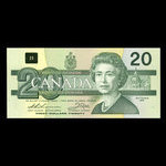 Canada, Banque du Canada, 20 dollars <br /> 1991