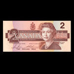 Canada, Banque du Canada, 2 dollars <br /> 1986