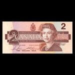 Canada, Banque du Canada, 2 dollars <br /> 1986