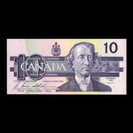 Canada, Banque du Canada, 10 dollars <br /> 1989
