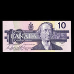 Canada, Banque du Canada, 10 dollars <br /> 1989