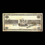 Canada, Bank of British North America, 7 dollars <br /> 1838