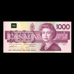 Canada, Banque du Canada, 1,000 dollars <br /> 1988