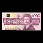 Canada, Banque du Canada, 1,000 dollars <br /> 1988