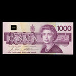 Canada, Banque du Canada, 1,000 dollars <br /> 1988