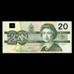 Canada, Banque du Canada, 20 dollars <br /> 1991