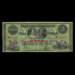 Canada, Banque de Montréal, 2 dollars <br /> 3 janvier 1859