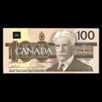 Canada, Banque du Canada, 100 dollars <br /> 1988