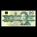 Canada, Banque du Canada, 20 dollars <br /> 1991
