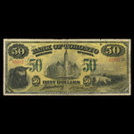 Canada, Bank of Toronto (The), 50 dollars <br /> 1 février 1906
