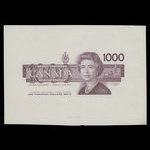 Canada, Banque du Canada, 1,000 dollars <br /> 1988