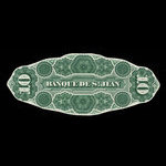 Canada, Banque de St. Jean, 10 dollars <br /> 1 septembre 1873