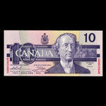 Canada, Banque du Canada, 10 dollars <br /> 1989