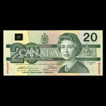 Canada, Banque du Canada, 20 dollars <br /> 1991