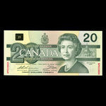 Canada, Banque du Canada, 20 dollars <br /> 1991