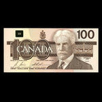 Canada, Banque du Canada, 100 dollars <br /> 1988