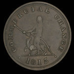 Canada, Starr & Shannon, 1/2 penny <br /> 1815