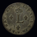 France, Louis XV, 2 sous <br /> 1741