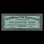 Canada, K.-W. Mutual Aid Association, 1/4 heure <br /> 1935
