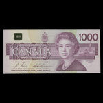 Canada, Banque du Canada, 1,000 dollars <br /> 1988