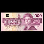 Canada, Banque du Canada, 1,000 dollars <br /> 1988