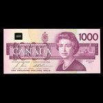 Canada, Banque du Canada, 1,000 dollars <br /> 1988