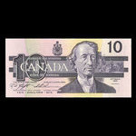 Canada, Banque du Canada, 10 dollars <br /> 1989