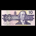 Canada, Banque du Canada, 10 dollars <br /> 1989