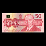 Canada, Banque du Canada, 50 dollars <br /> 1988