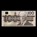 Canada, Banque du Canada, 100 dollars <br /> 1988
