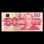 Canada, Banque du Canada, 50 dollars <br /> 1989