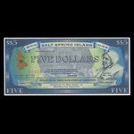 Canada, Salt Spring Island Monetary Foundation, 5 dollars <br /> 15 septembre 2001