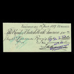 Canada, Bank of British North America, 10 dollars <br /> 15 juin 1899