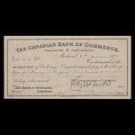 Canada, Canadian Bank of Commerce, 85 livres(anglaise) <br /> 2 juin 1891