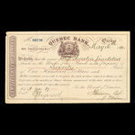 Canada, Banque de Québec, 2,000 dollars <br /> 16 mai 1874