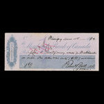 Canada, Merchants Bank of Canada (The), 1 dollar, 60 cents <br /> 10 mars 1882