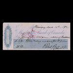 Canada, Merchants Bank of Canada (The), 15 dollars, 98 cents <br /> 10 mars 1882