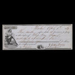 Canada, Banque de Montréal, 46 dollars, 72 cents <br /> 1 avril 1861