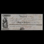 Canada, Banque de Montréal, 213 dollars <br /> 8 mai 1860