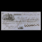 Canada, Banque de Montréal, 3,000 dollars <br /> 30 juin 1862