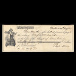 Canada, Banque de Montréal, 54 dollars <br /> 22 janvier 1863