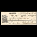 Canada, Banque de Montréal, 2,500 dollars <br /> 19 mars 1862