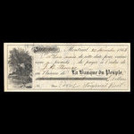 Canada, Banque du Peuple (People's Bank), 100 dollars <br /> 25 novembre 1863